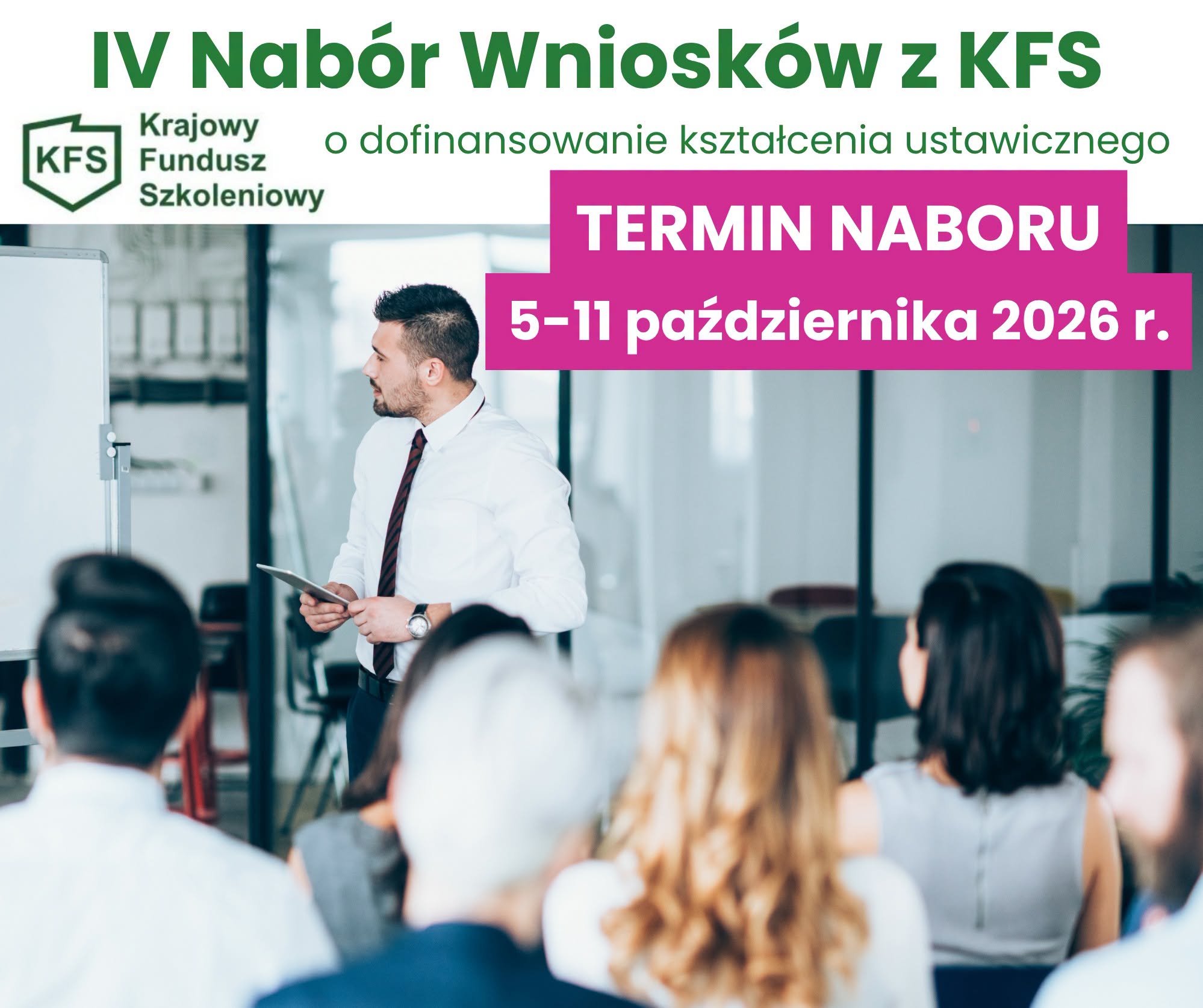 Rusza nabór wniosków o środki z Krajowego Funduszu Szkoleniowego w 2026 roku